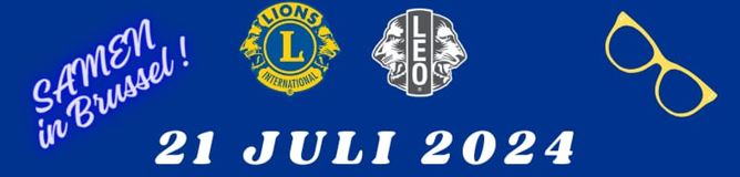 Lions Belgium Samen in Brussel op 21 juli!